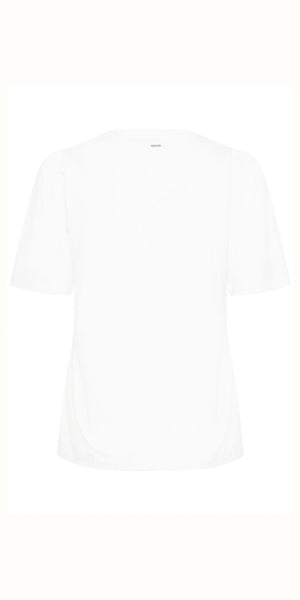 PULZ JULIETTE T Shirt in White