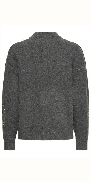B Young MAGGE Embroidered Jumper