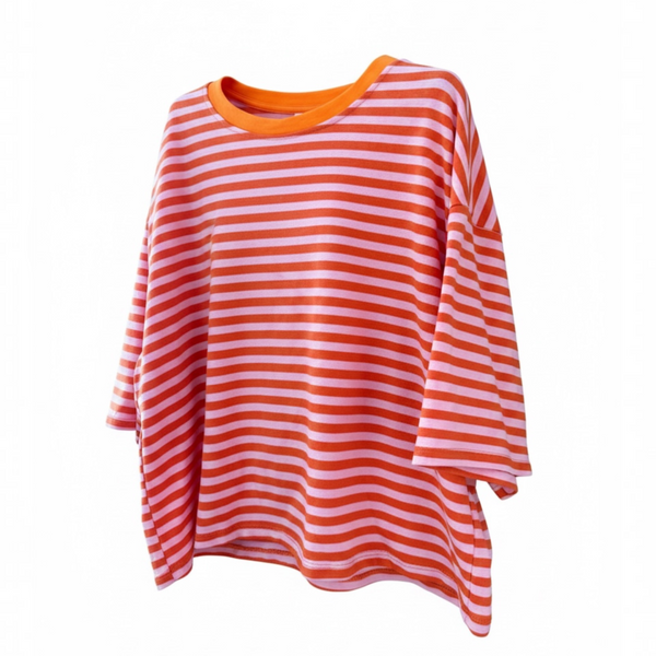 Colour Clash Stripe Top (various colours)