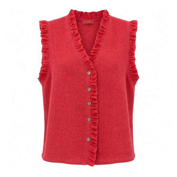 Cotton Frill Waistcoat (various colours)