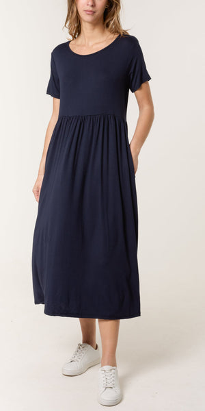 T Shirt Midi Dress (various colours)