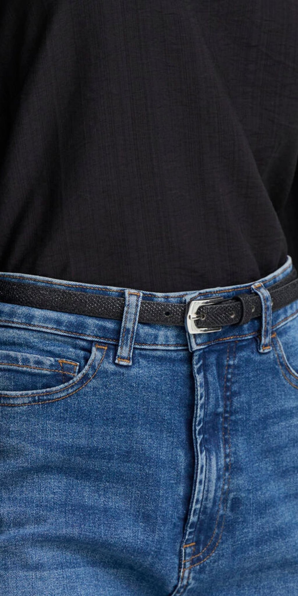 ICHI SUTIN Belt in Black