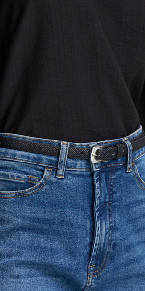 ICHI SUTIN Belt in Black