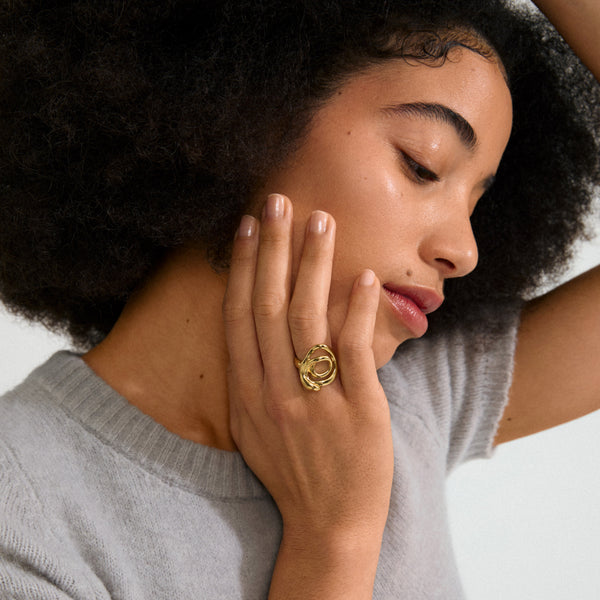 Pilgrim DIEGO Ring in Gold