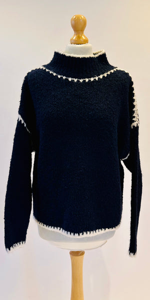 Blanket Stitch Knit