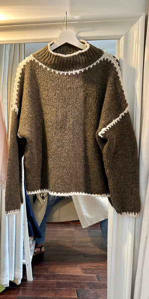 Blanket Stitch Knit