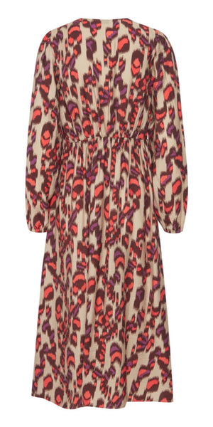 b young IBANO Dress in Cayenne Mix