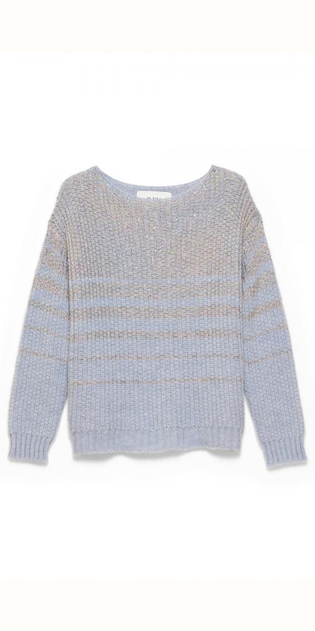 B-Yu Sky Blue Sparkle Knit