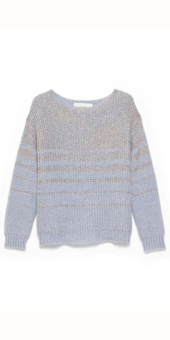 B-Yu Sky Blue Sparkle Knit