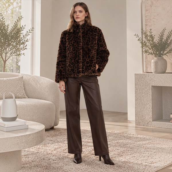 AGGEL Faux Fur Coat