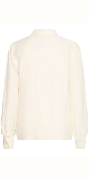 ICHI KARLANI Shirt in Cloud Dancer