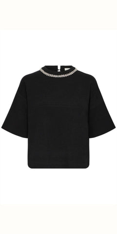 ICHI DORISE Knit in Black