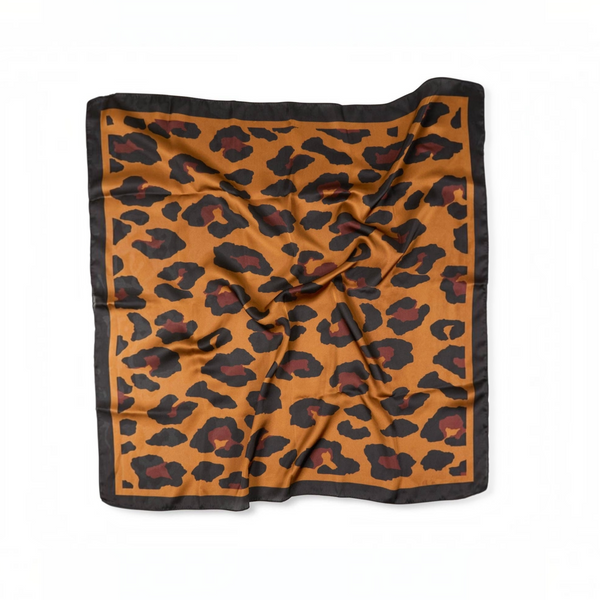 CHALK Luna Scarf | Large Leopard Print