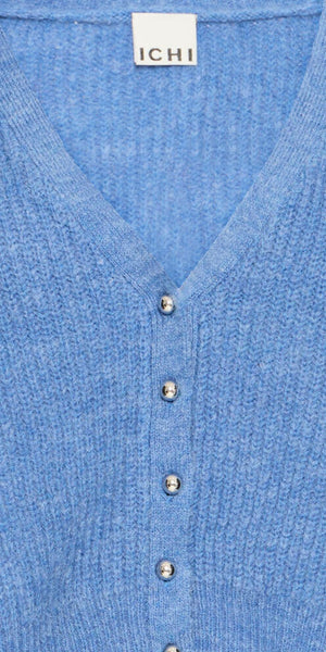 ICHI MARIN Cardigan in Blue Yonder