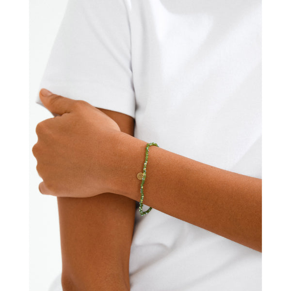 Pilgrim INDIE Bracelet in Dark Green - TheSecretCloset.Boutique