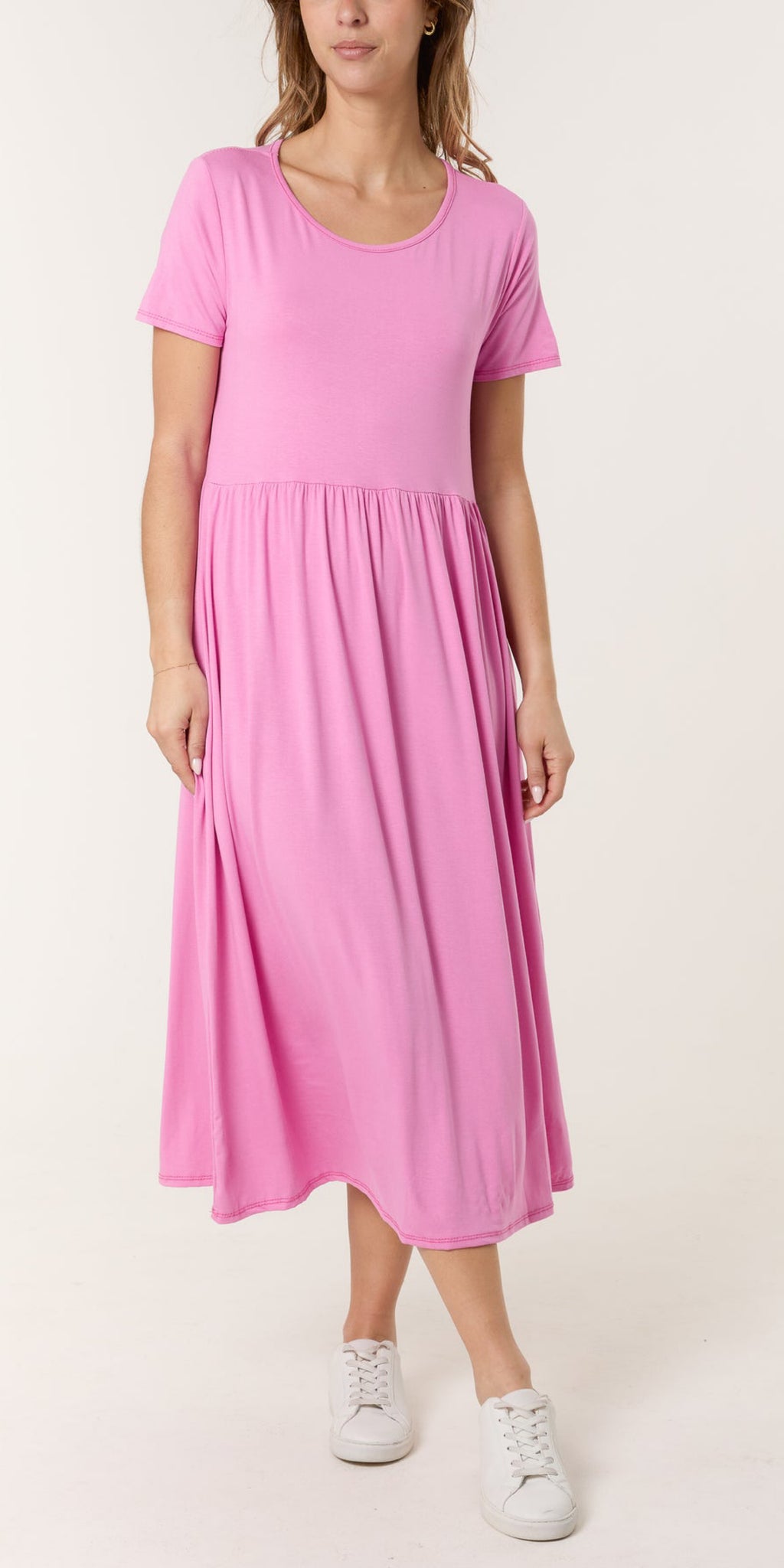 T Shirt Midi Dress (various colours)
