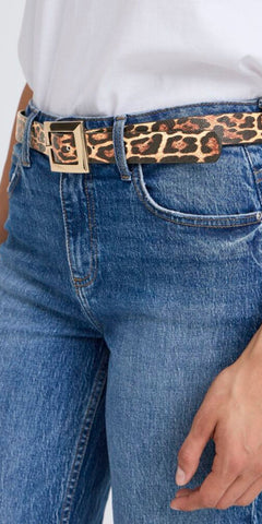 b young VILDKAT Belt in Black Mix
