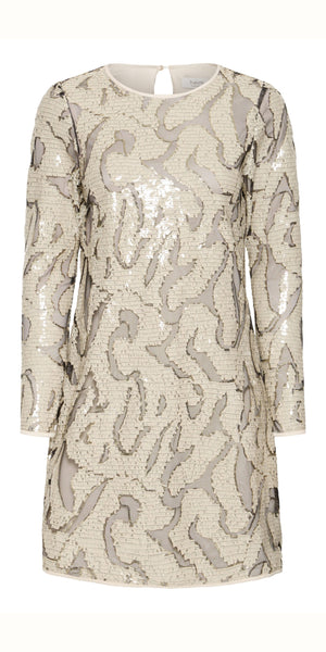 b young RESE Dress in Oatmeal