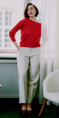 b young DENOA Pants in Oatmeal