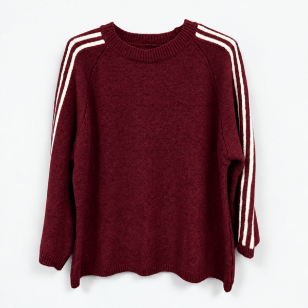 Stripe Sleeve Knit (various colours)