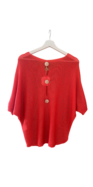 Gold Button Up Knit