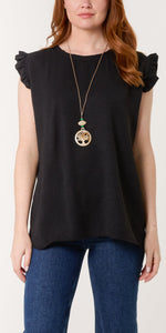 Frill Sleeve Top