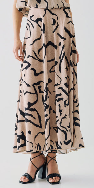 ACCESS Tiger Print Skirt