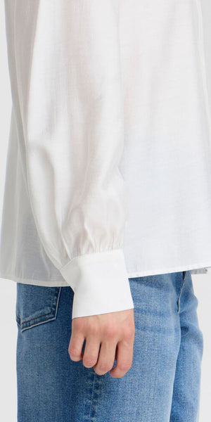ICHI KARLANI Shirt in Cloud Dancer