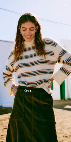 b young MONNA Stripe Jumper