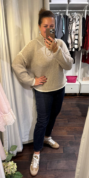Blanket Stitch Knit