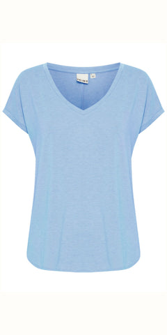 ICHI Rebel T Shirt in Della Robia Blue