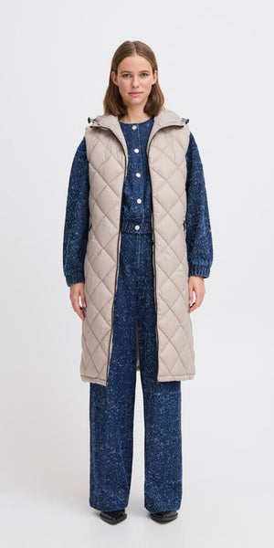 b young BERTA Long Waistcoat