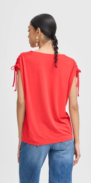 b young PERL Strap T Shirt
