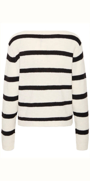 ICHI KAMARA Long Sleeve Knit in Meteorite