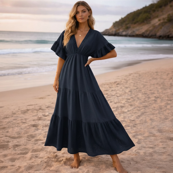Cotton Maxi Dress (various colours)