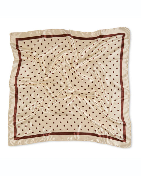 CHALK Wren Scarf | Small Spot | Butter