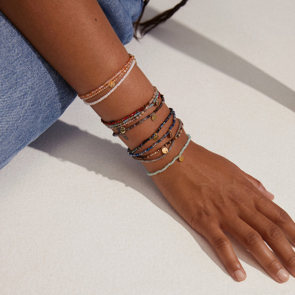 Pilgrim INDIE Bracelet in Light Grey - TheSecretCloset.Boutique