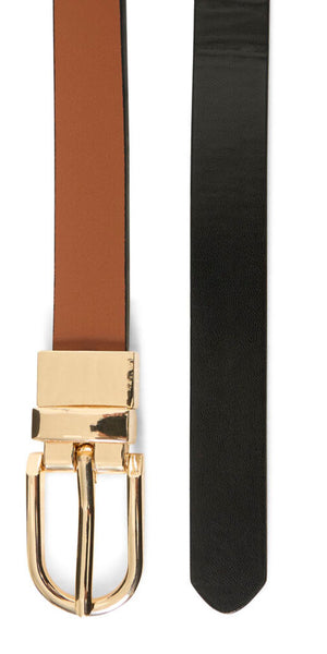 b young WESSY Reversible Belt in Meteorite/Brown