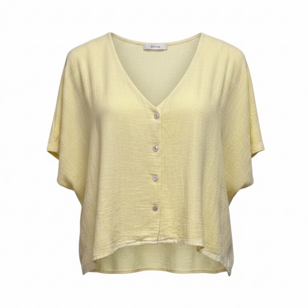 Cotton Button Up Top