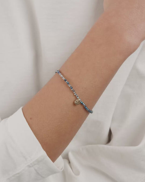 Pilgrim INDIE Bracelet in Dark Blue - TheSecretCloset.Boutique