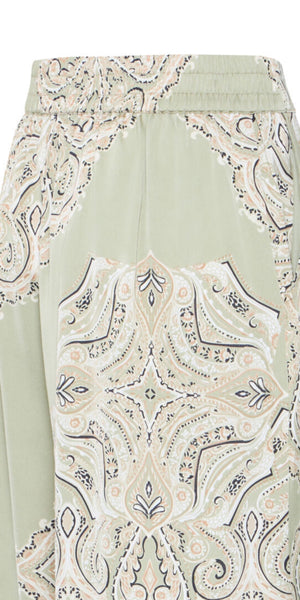b young JANNIKE Pants in Tea Paisley Mix