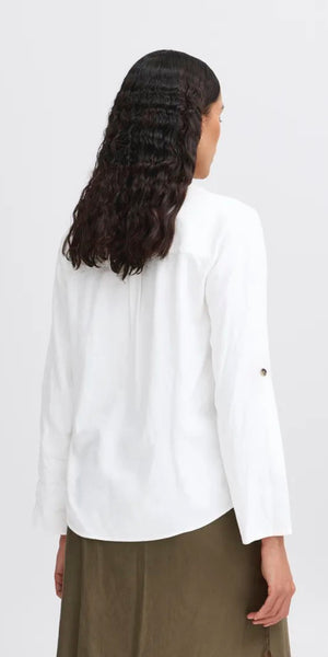b young FALAKKA Shirt in Marshmallow