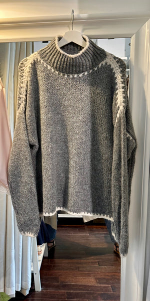 Blanket Stitch Knit