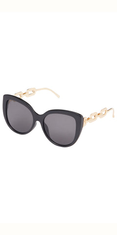 ICHI PAIHIA Sunglasses in Black with Gold
