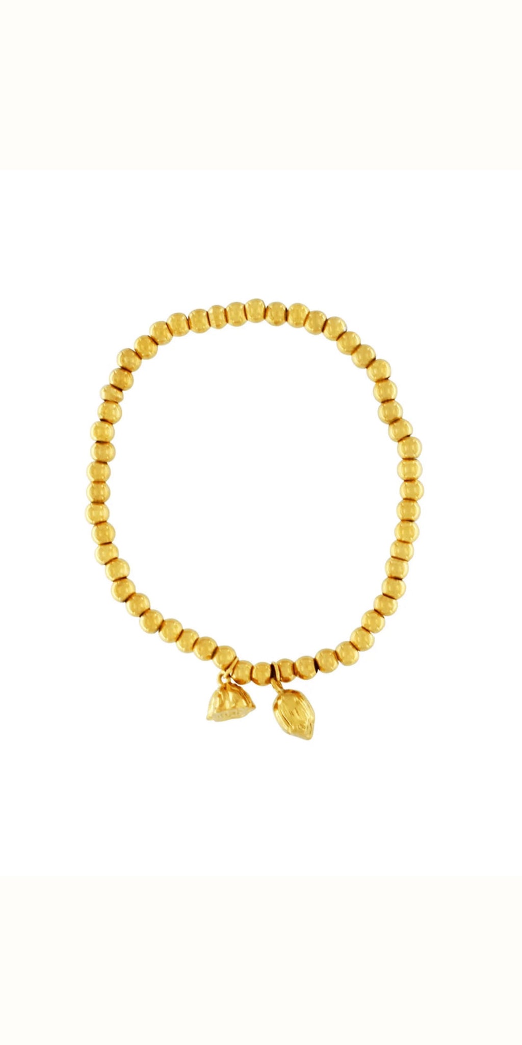 COURAGE Fall Stretch Bracelet in Gold