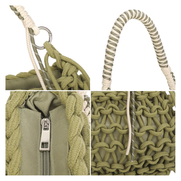 Handwoven Rope Shoulder Bag (various colours)
