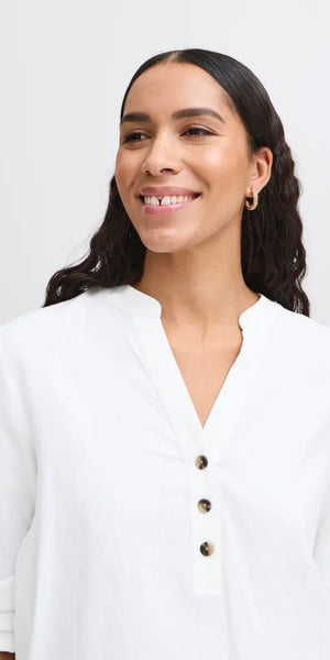b young FALAKKA Shirt in Marshmallow