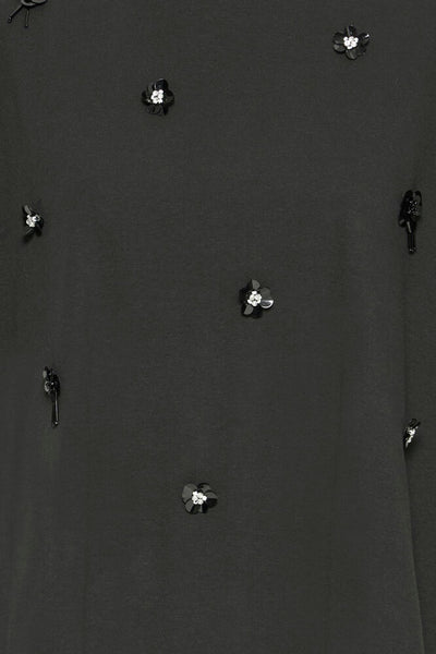 ICHI MINAYA T Shirt in Black