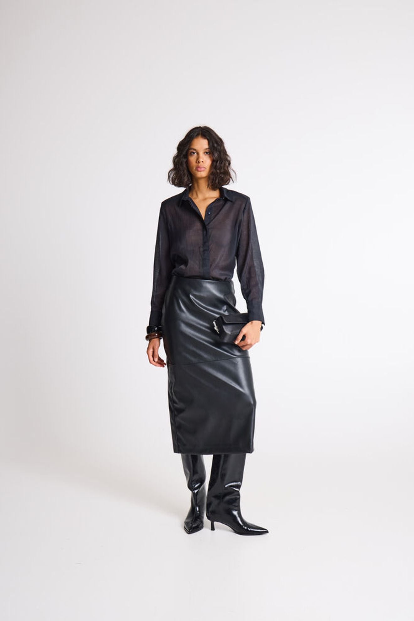 ICHI ZOMA Skirt in Black