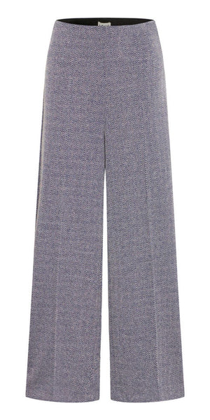 LICHI KATE Jacquard Pants in Patriot Blue